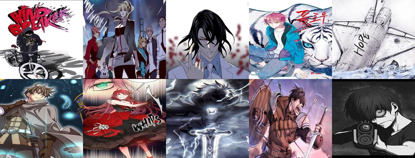 15 Aksiyon Webtoon